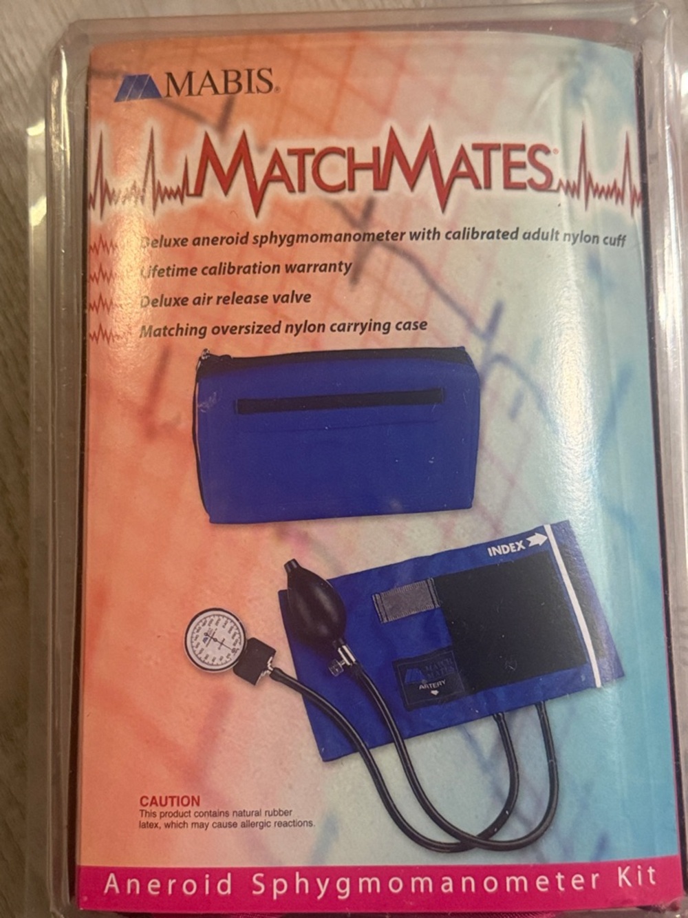 MABIS MatchMates Aneroid Sphygmomanometer Kit - Blue